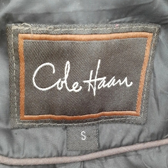 Cole Haan Chocolate Brown Down Jacket - Picture 9 of 11